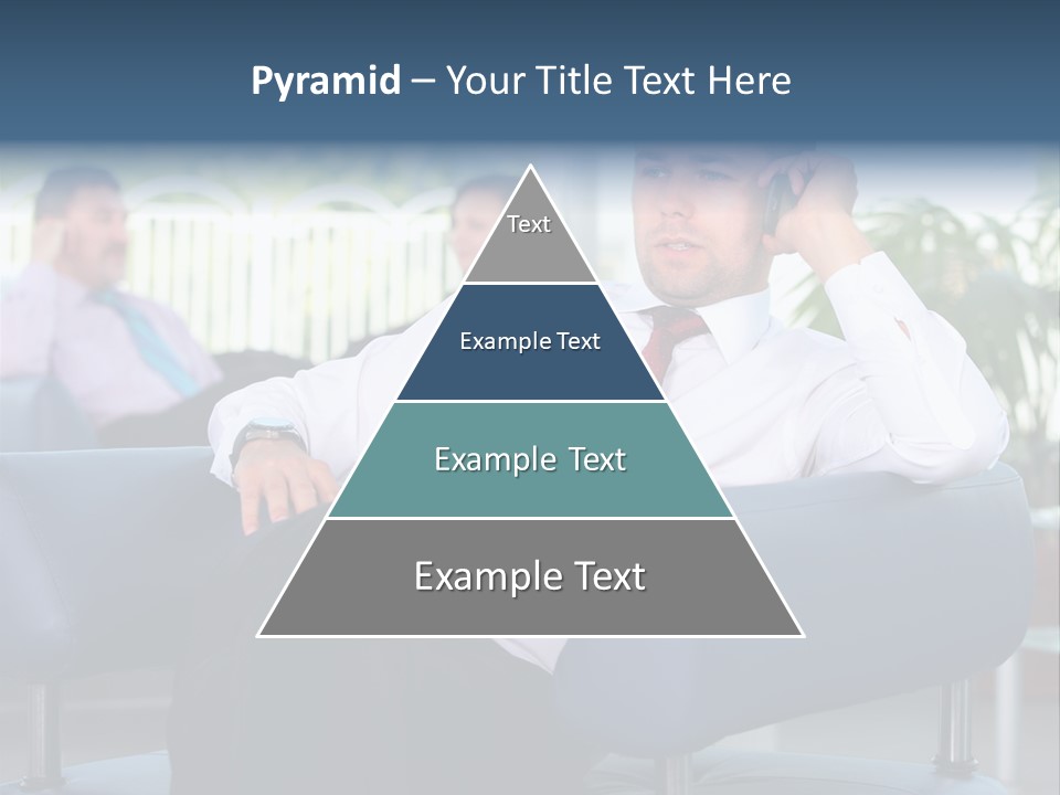 Adult Standing Corporate PowerPoint Template