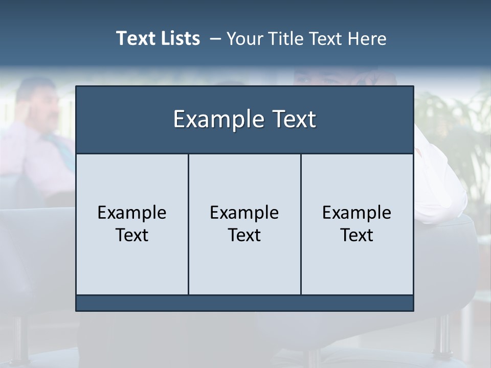 Adult Standing Corporate PowerPoint Template