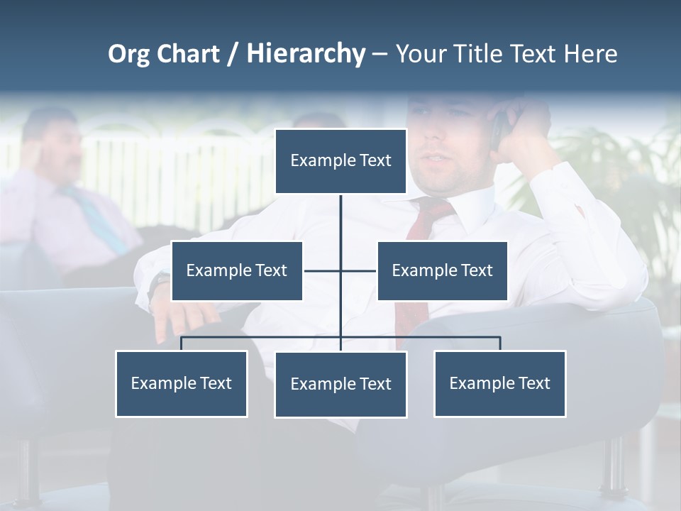 Adult Standing Corporate PowerPoint Template