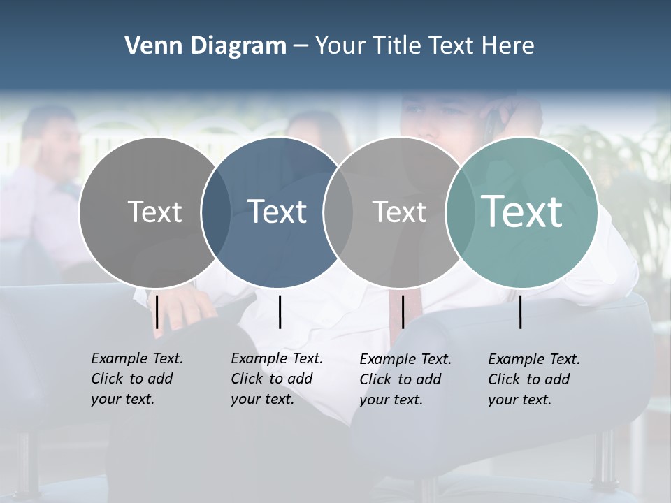 Adult Standing Corporate PowerPoint Template