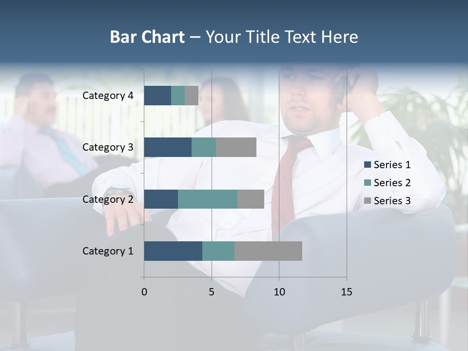 Adult Standing Corporate PowerPoint Template