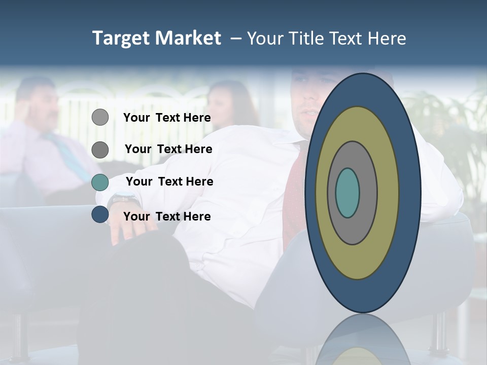 Adult Standing Corporate PowerPoint Template