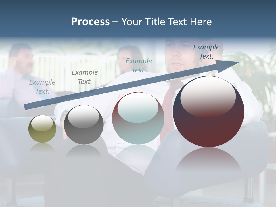 Adult Standing Corporate PowerPoint Template