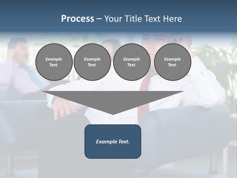 Adult Standing Corporate PowerPoint Template