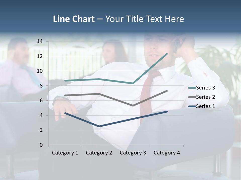 Adult Standing Corporate PowerPoint Template