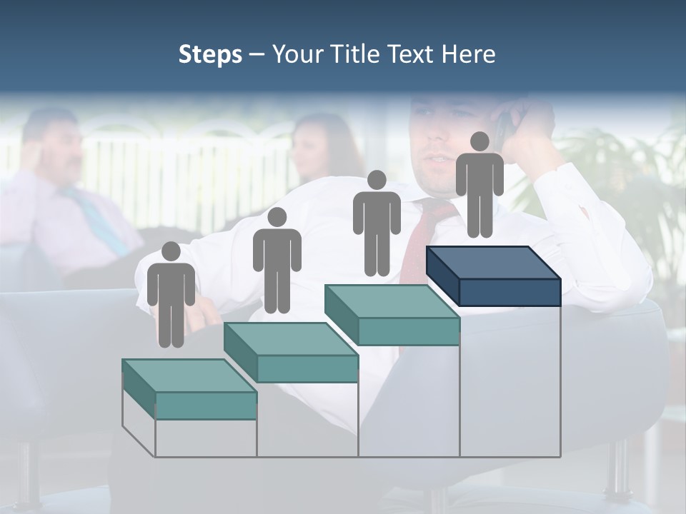 Adult Standing Corporate PowerPoint Template