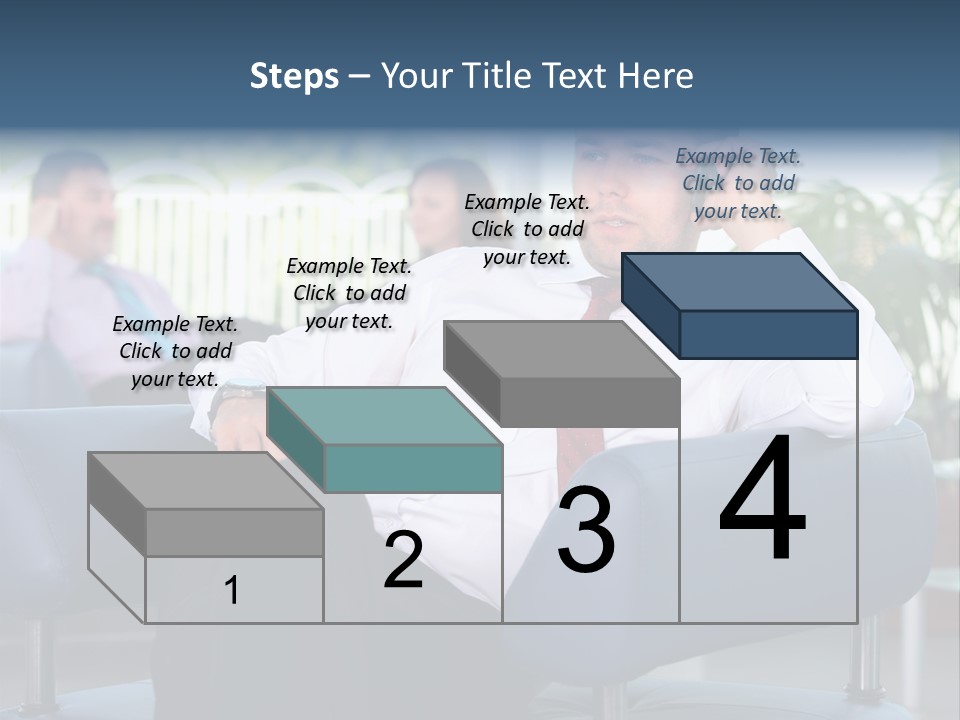 Adult Standing Corporate PowerPoint Template