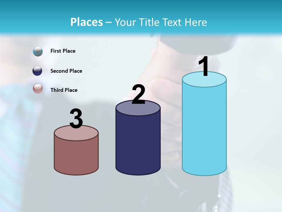 Copy Deal Handshake PowerPoint Template