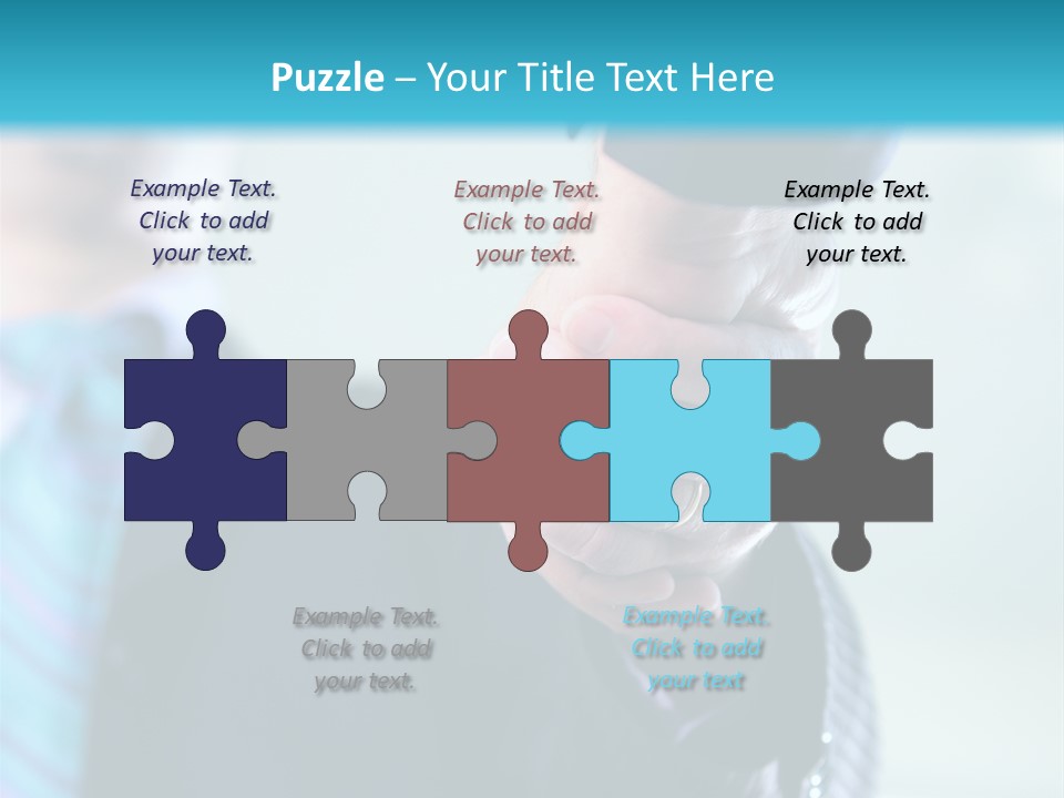 Copy Deal Handshake PowerPoint Template