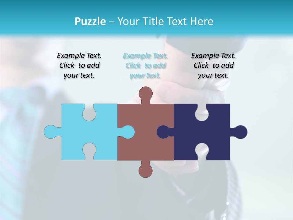 Copy Deal Handshake PowerPoint Template