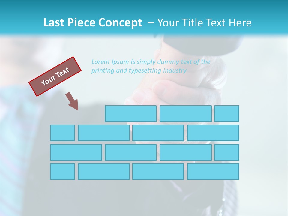 Copy Deal Handshake PowerPoint Template