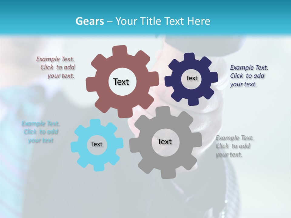 Copy Deal Handshake PowerPoint Template