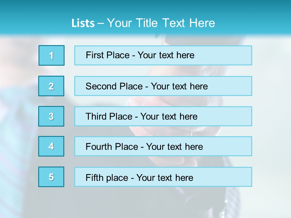 Copy Deal Handshake PowerPoint Template