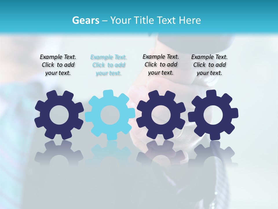 Copy Deal Handshake PowerPoint Template