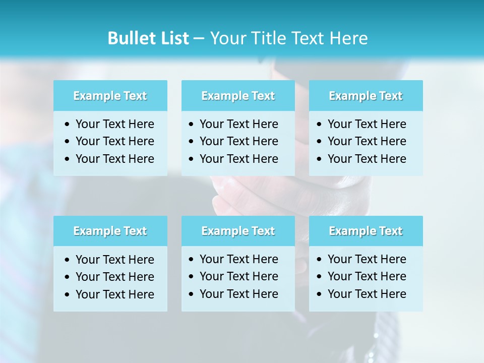 Copy Deal Handshake PowerPoint Template