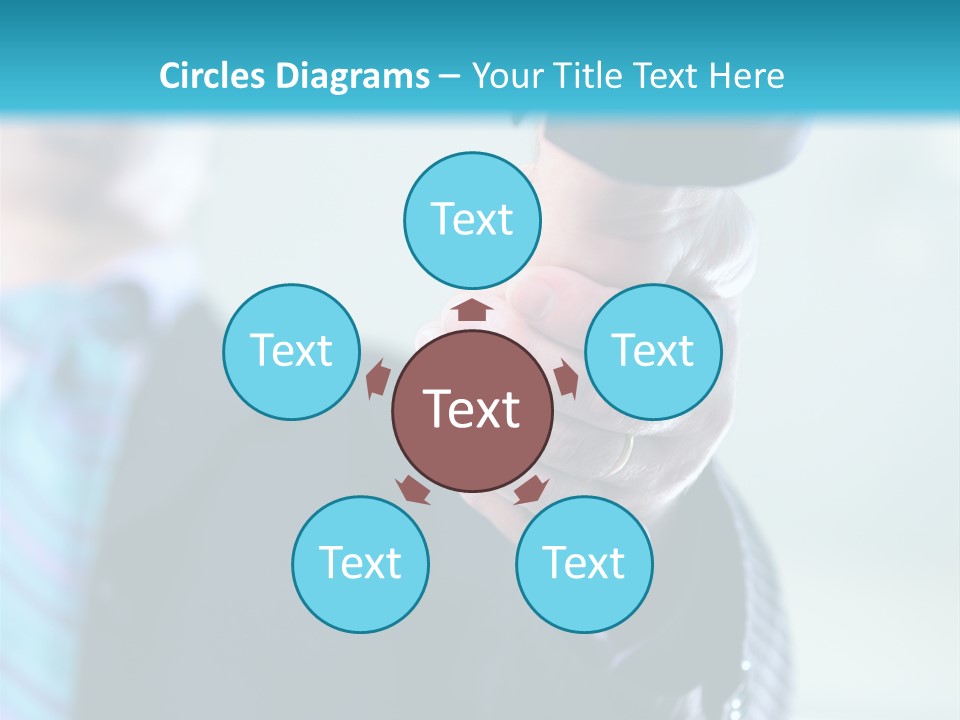 Copy Deal Handshake PowerPoint Template