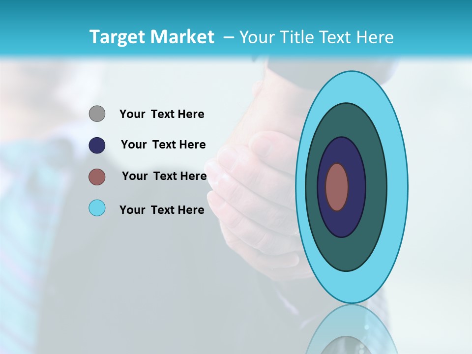 Copy Deal Handshake PowerPoint Template