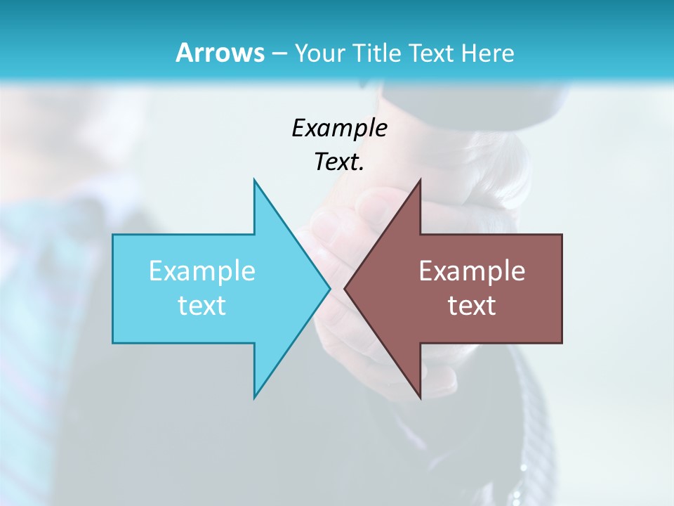 Copy Deal Handshake PowerPoint Template