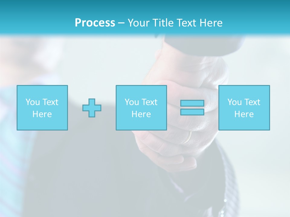 Copy Deal Handshake PowerPoint Template