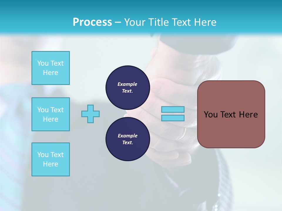 Copy Deal Handshake PowerPoint Template