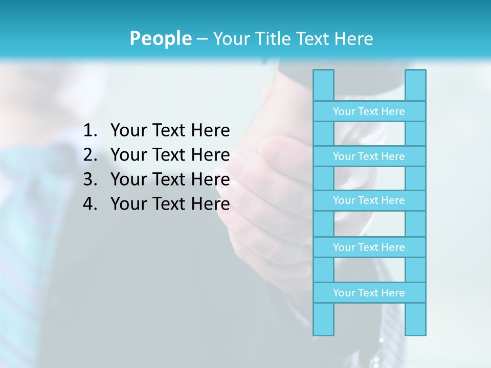 Copy Deal Handshake PowerPoint Template