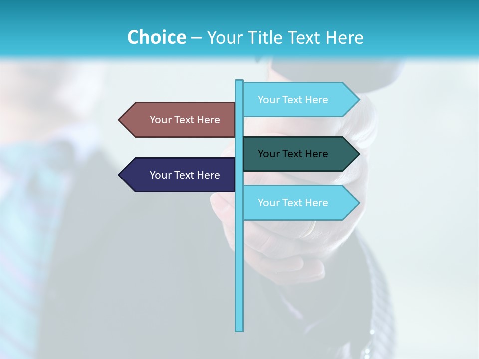Copy Deal Handshake PowerPoint Template