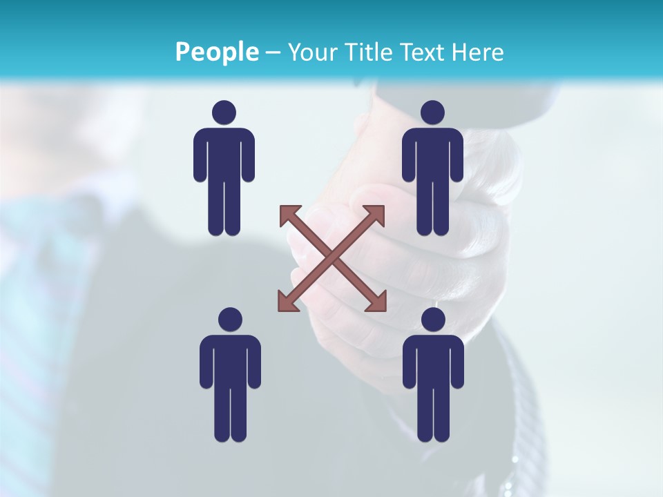 Copy Deal Handshake PowerPoint Template