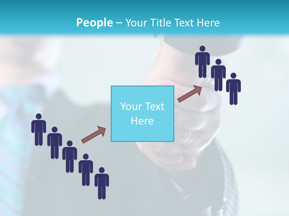 Copy Deal Handshake PowerPoint Template