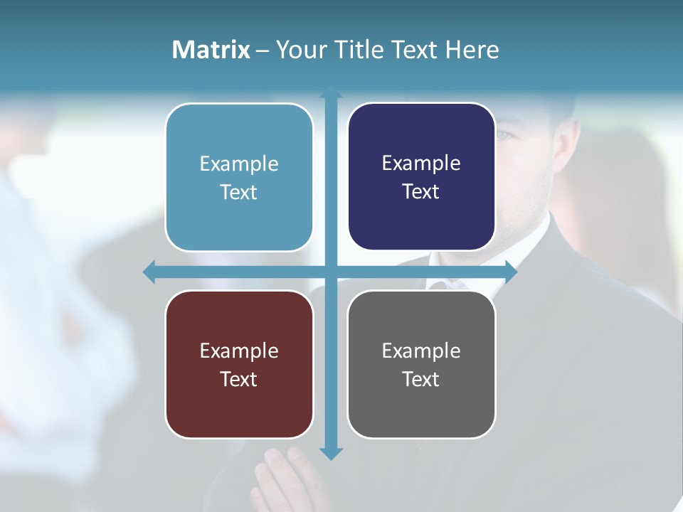 Men Employee Human PowerPoint Template