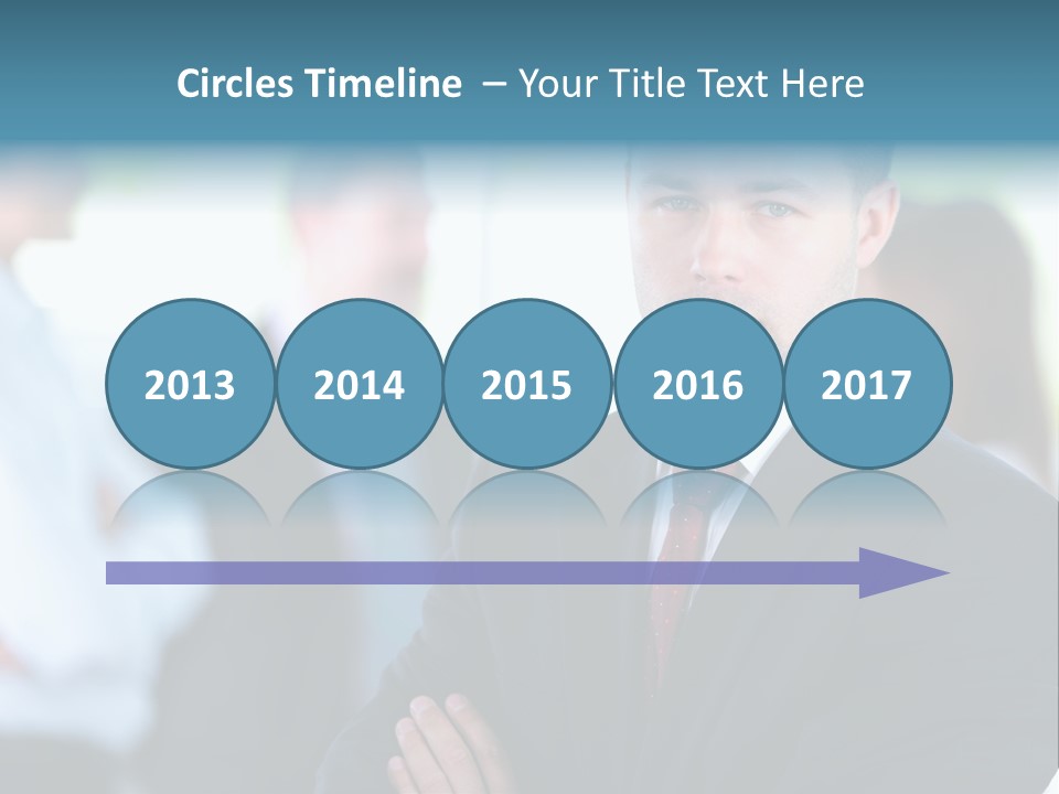 Men Employee Human PowerPoint Template