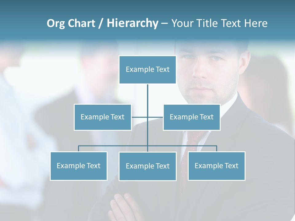 Men Employee Human PowerPoint Template