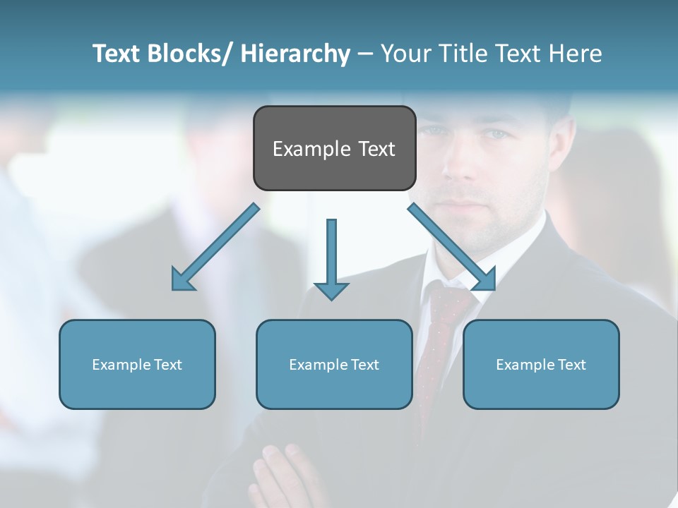 Men Employee Human PowerPoint Template