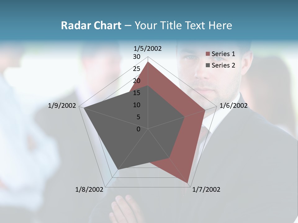 Men Employee Human PowerPoint Template