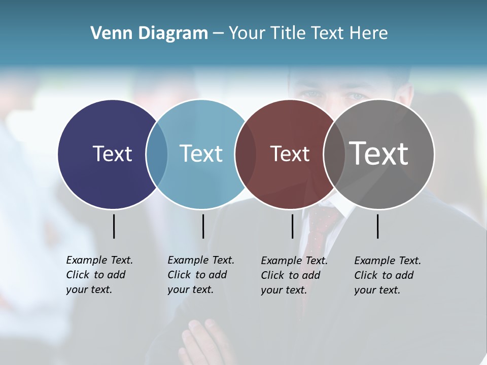Men Employee Human PowerPoint Template