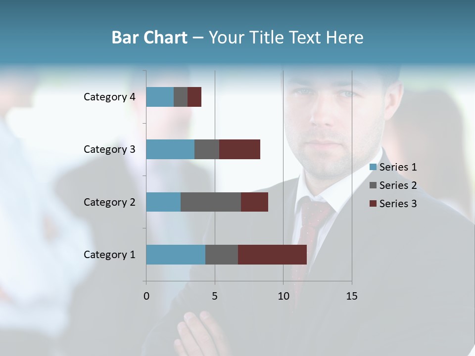 Men Employee Human PowerPoint Template