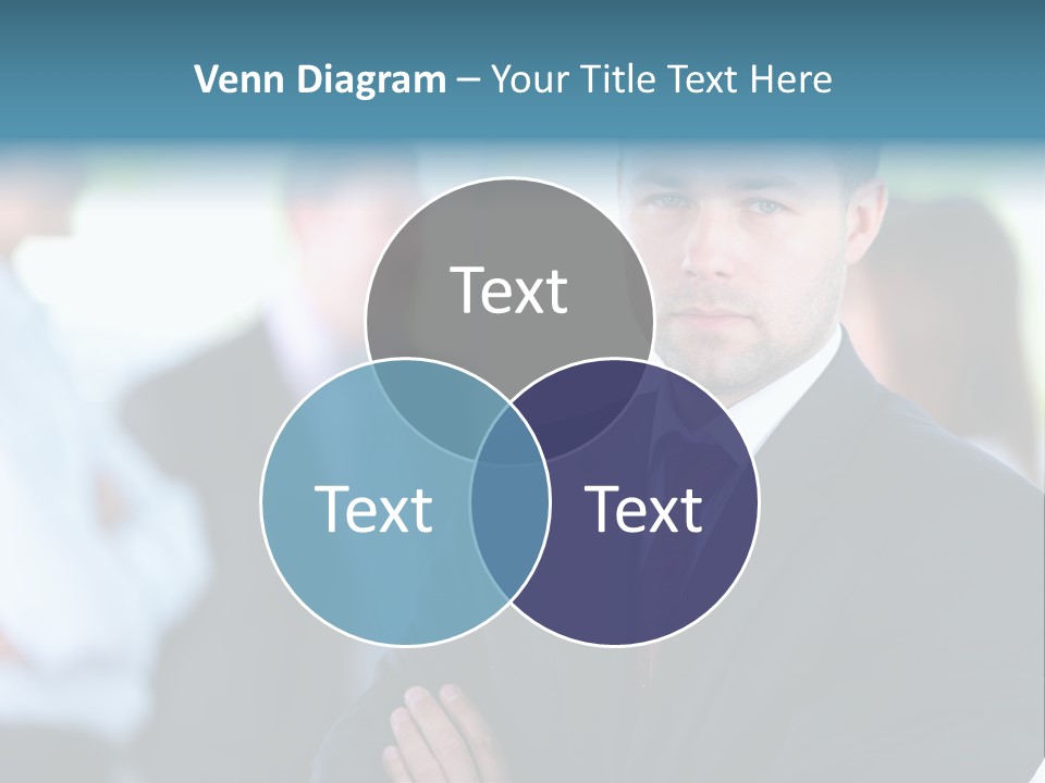 Men Employee Human PowerPoint Template