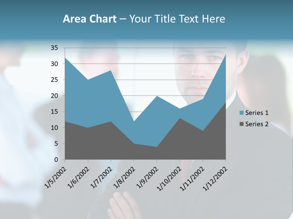 Men Employee Human PowerPoint Template