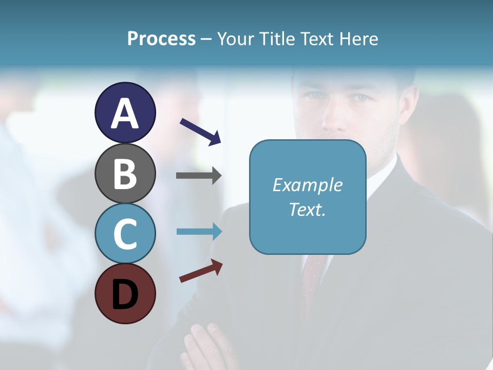 Men Employee Human PowerPoint Template
