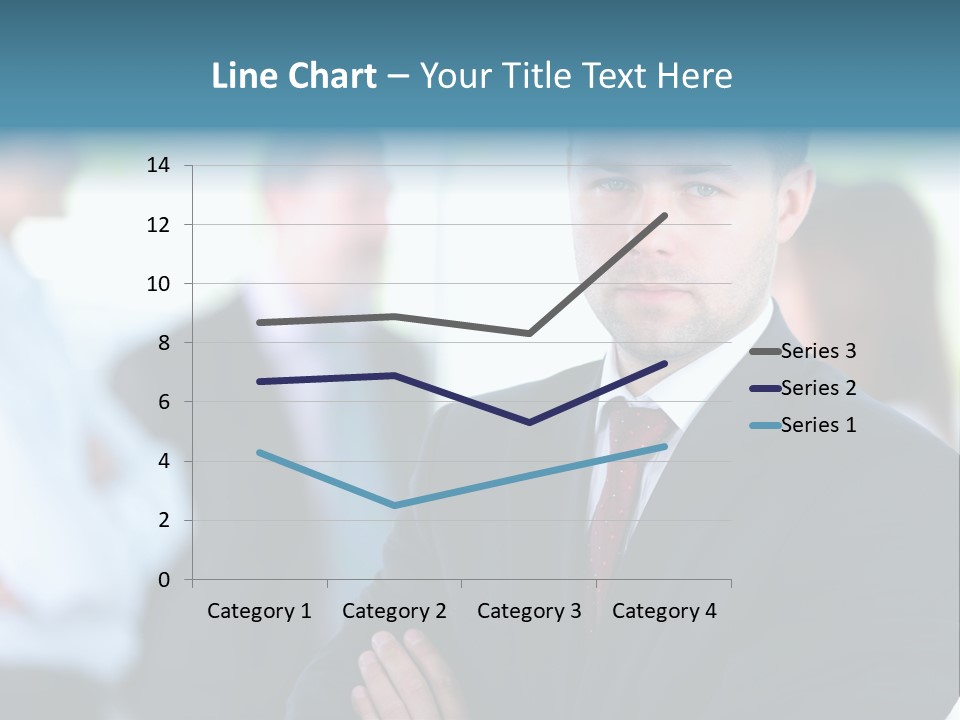 Men Employee Human PowerPoint Template