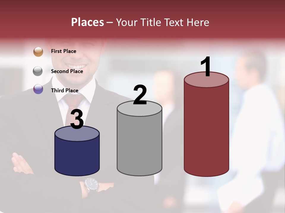 Successful Male Corporate PowerPoint Template