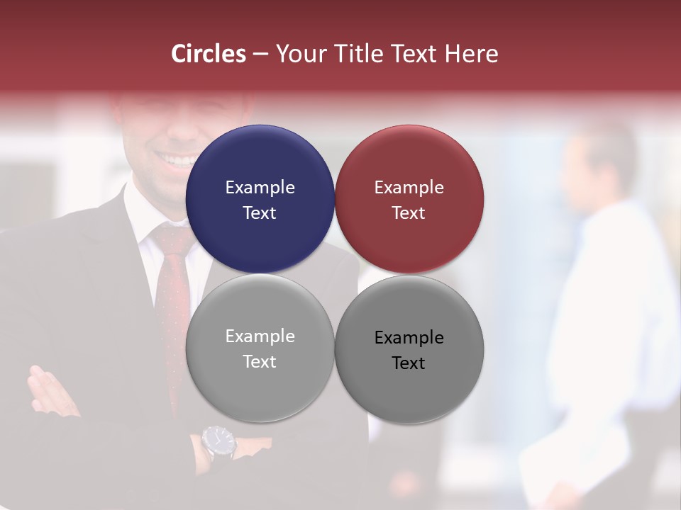 Successful Male Corporate PowerPoint Template