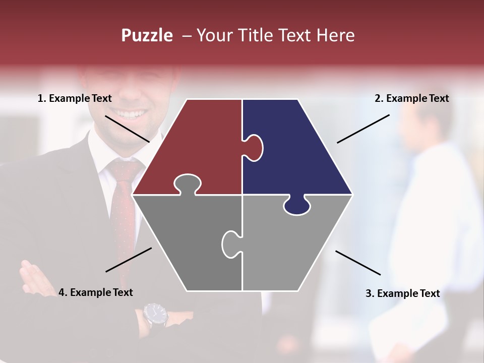 Successful Male Corporate PowerPoint Template