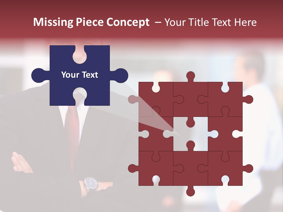 Successful Male Corporate PowerPoint Template