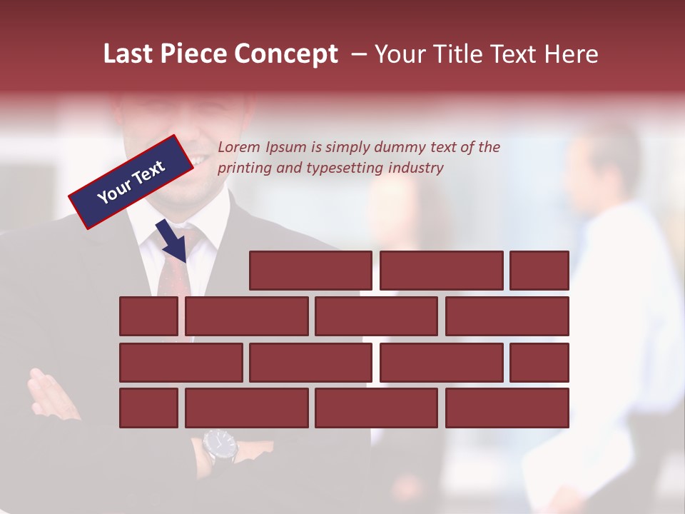 Successful Male Corporate PowerPoint Template
