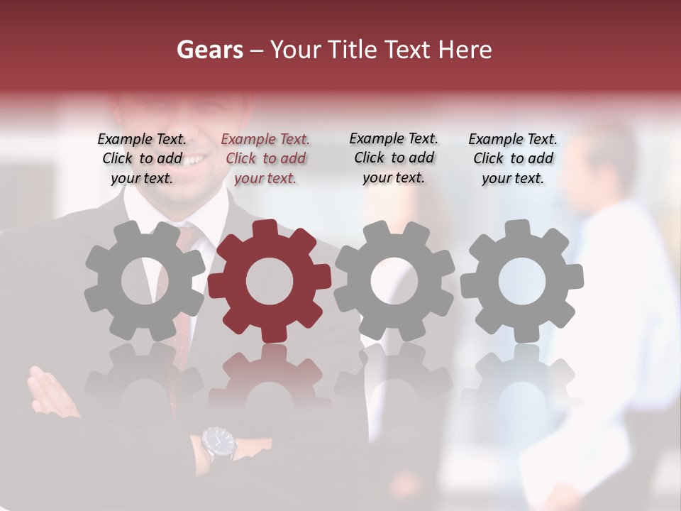 Successful Male Corporate PowerPoint Template