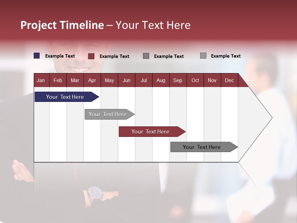 Successful Male Corporate PowerPoint Template