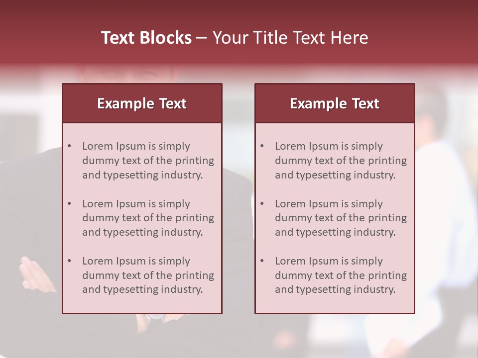 Successful Male Corporate PowerPoint Template