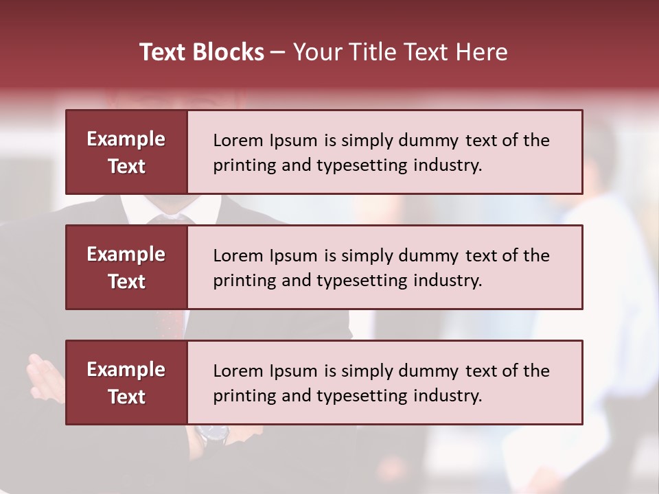 Successful Male Corporate PowerPoint Template