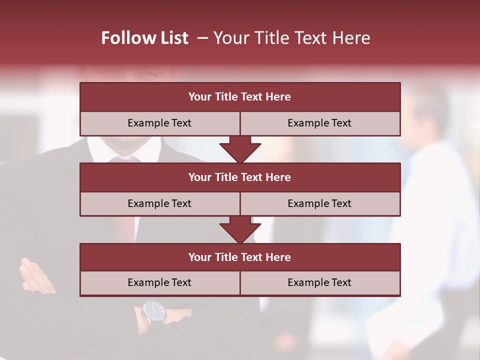 Successful Male Corporate PowerPoint Template