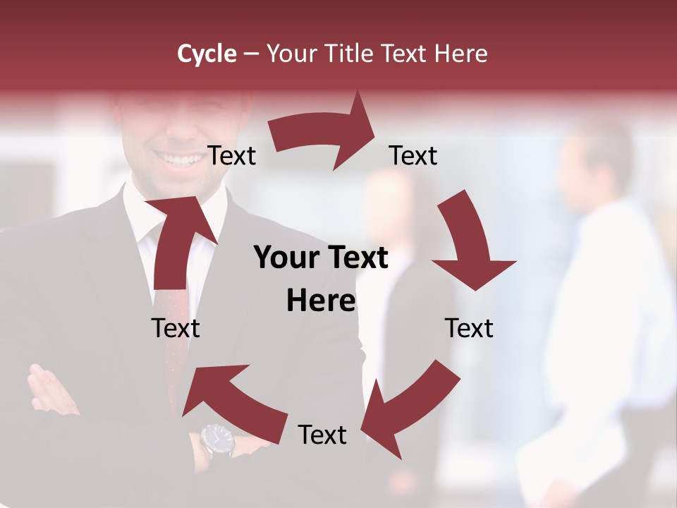 Successful Male Corporate PowerPoint Template